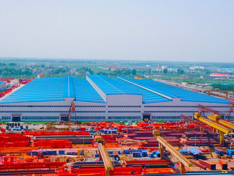 河南衛(wèi)華6萬平米起重機生產(chǎn)車間