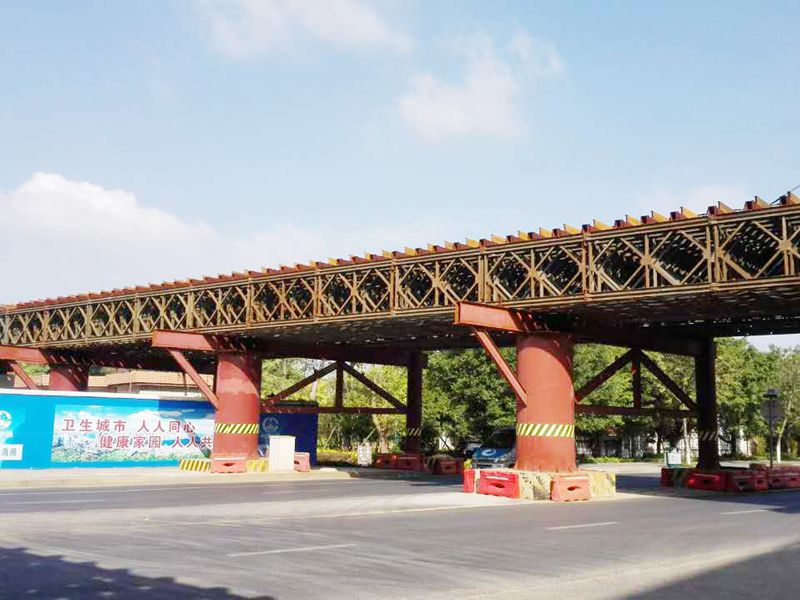 高速臨時貝雷架橋梁(445t)