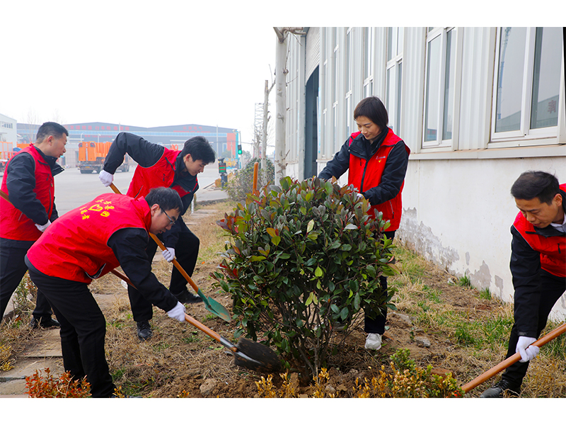 黨員植樹活動(dòng)
